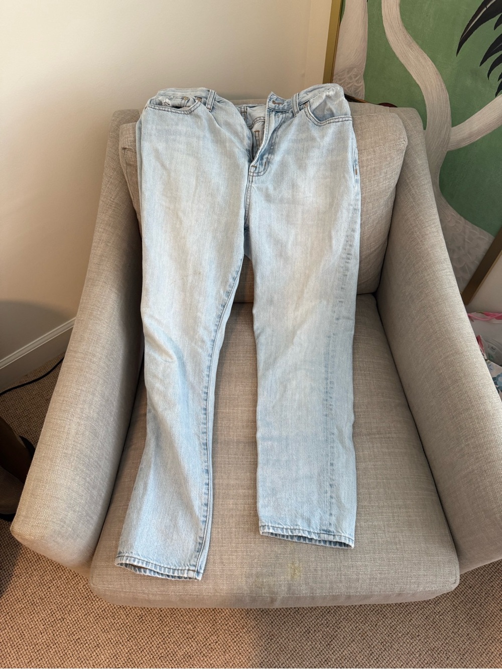 Madewell Curve Love Light Wash Women’s Jeans - Classic Straight Leg